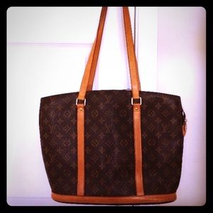 Authentic Louis Vuitton Monogram Babylon Tote